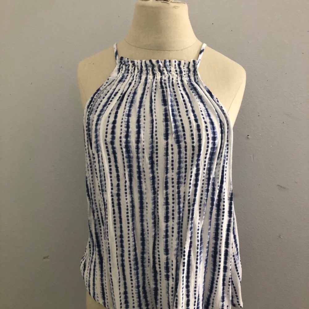 Women’s halter bleach shirt